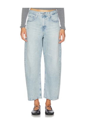 AG Jeans Hattie Barrel Crop in Blue. Size 24. Also in 26, 25, 27, 28, 30, 31, 32, 33.