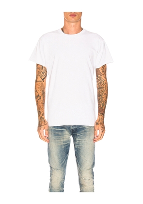 JOHN ELLIOTT Anti-Expo Tee in White. Size S. Also in XS.