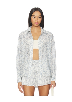 CAMI NYC Rafella Top in Blue,White. Size M. Also in XXS, XS, S, L, XL.