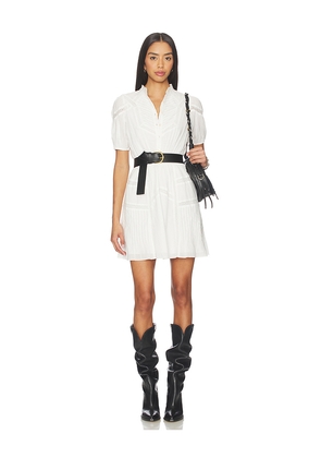 Cleobella Signe Mini Dress in Ivory. Size M. Also in XS, L.
