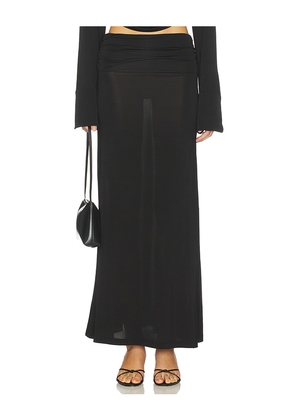 Aya Muse Feyra Skirt in Black. Size M. Also in XS, S, L.