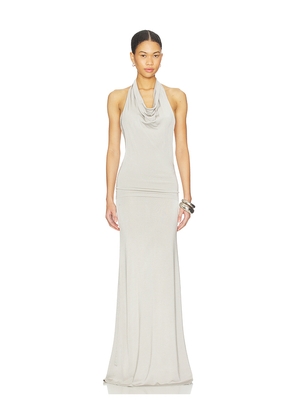 Aya Muse Sereno Dress in Grey. Size M. Also in L, S, XS, XXS.