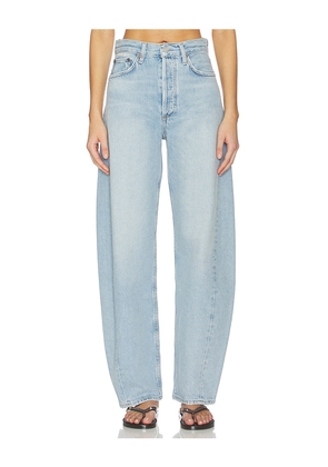 AGOLDE Luna Pieced Jean in Blue. Size 23. Also in 24, 30, 32, 33, 34.