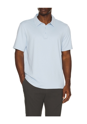 Beyond Yoga All in Active Polo in Baby Blue. Size M. Also in L, S, XL/1X.