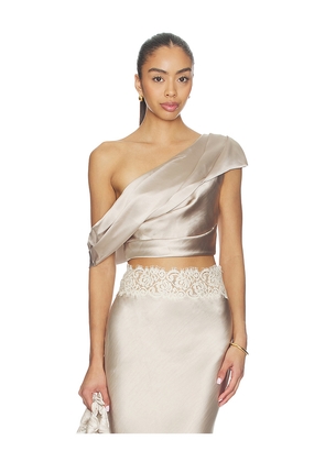 Arcina Ori Anaya Top in Ivory. Size XL. Also in L.