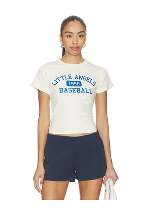 DAYDREAMER x REVOLVE Little Angels Baseball Vintage Tee in White. Size M. Also in L, S, XL, XS.