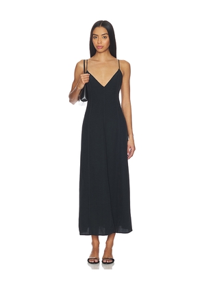 EAVES Imani Maxi Dress in Black. Size M. Also in XXS, XS, S, L, XL.