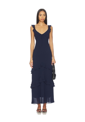 Elodie the Label Zosia Dress in Navy. Size M. Also in S, XS.