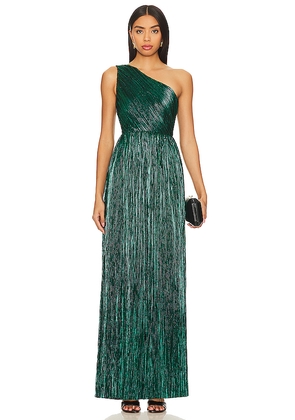 House of Harlow 1960 x REVOLVE Claire Pleated Gown in Green. Size M. Also in XXS, XS, S.