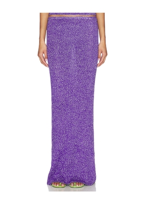 ASTA RESORT Carolina Skirt in Purple. Size M. Also in XS, S, L, XL.