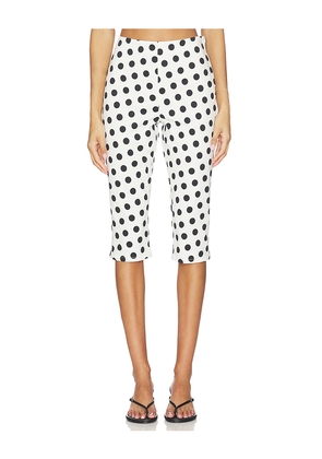 AFRM Ronnie Capri in White. Size 25. Also in 26, 27, 28.