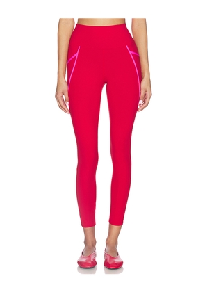 BEACH RIOT Von Legging in Red. Size M. Also in XS, S, L.