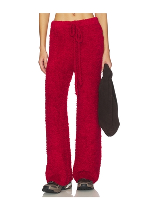 Boys Lie Lucy Cozy Sweatpant in Red. Size M. Also in XS, S.
