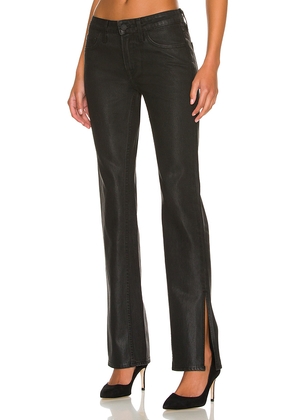 GRLFRND Hailey Low Rise Slim Boot in Black. Size 32. Also in 31.