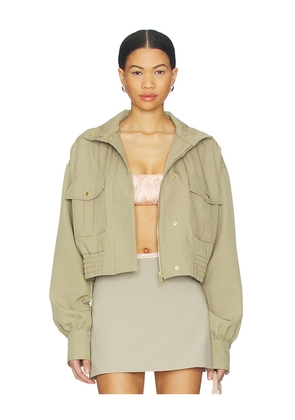 ALL THE WAYS Amadee Jacket in Olive. Size L. Also in M, S, XL, XS, XXS.