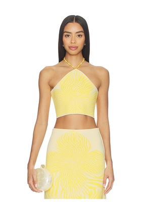 Alexis Gala Top in Yellow. Size M. Also in L, XL.