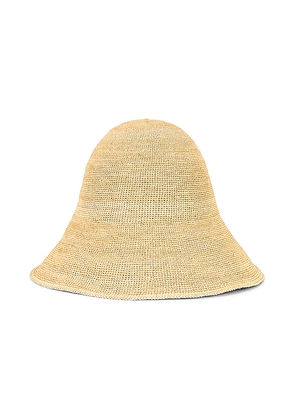Janessa Leone Teagan Hat in Neutral. Size S. Also in L.