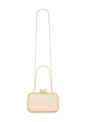 BTB Los Angeles Brooke Clutch in Tan.