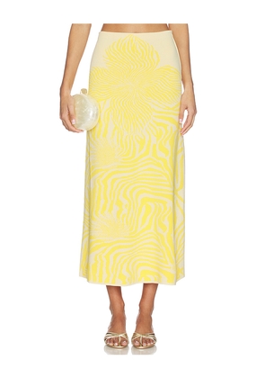 Alexis Jazlyn Skirt in Yellow. Size M. Also in L, XL.