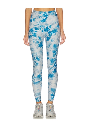 Beyond Yoga Softmark High Waisted Midi Legging in Blue. Size L. Also in XS, S, M, XL.