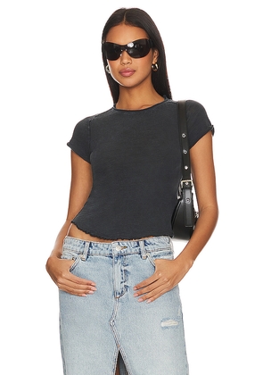 Free People x We The Free Be My Baby Tee in Black. Size L. Also in XS, XL.