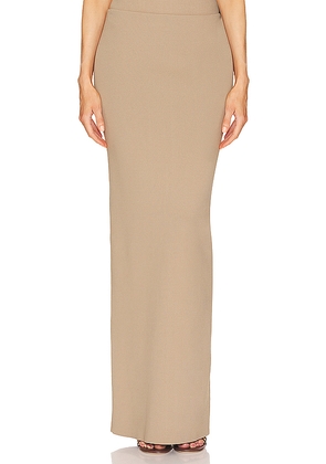 Helsa Carina Knit Skirt in Tan. Size M. Also in L.