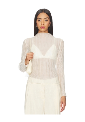 ASTR the Label Eska Top in Cream. Size M. Also in L, S, XL, XS.