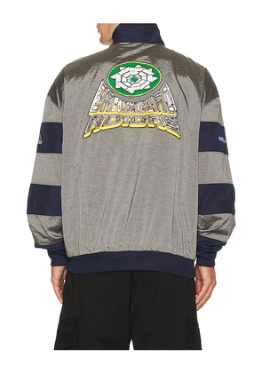 adidas Originals x Brain Dead Track Top in Navy. Size M. Also in S, XL/1X.