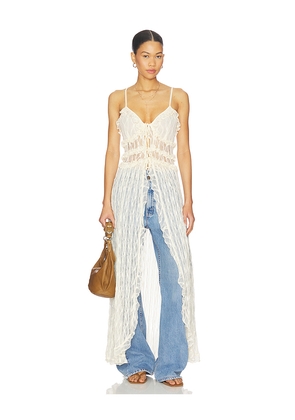 ASTR the Label Sariyah Top in Cream. Size M. Also in S, XL, XS.