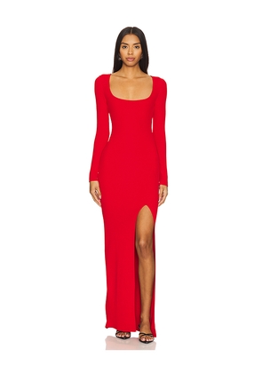 Good American Virgo Maxi Dress in Red. Size XXXXL/4X. Also in XXL/2X.
