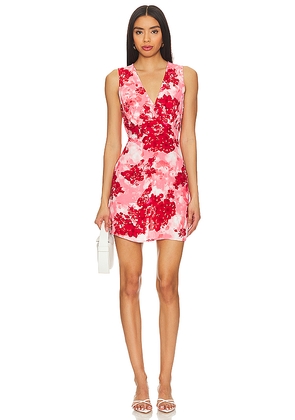 FAITHFULL THE BRAND Nadja Mini Dress in Pink. Size XS. Also in S.