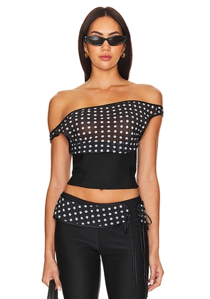 Fait Par Foutch Remi Top in Black. Size M. Also in S, L, XL.