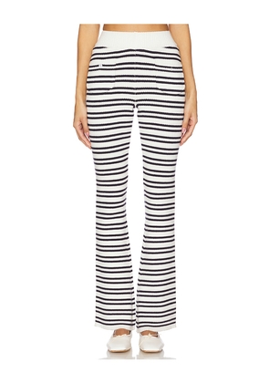 Frankies Bikinis Camden Knit Pant in Navy. Size M. Also in L.