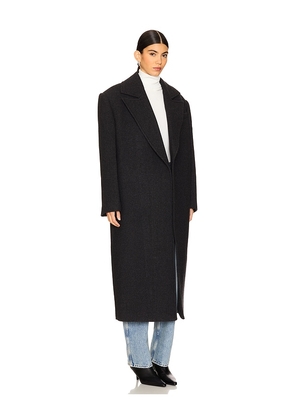 GRLFRND The Overcoat in Grey. Size M. Also in S, L.