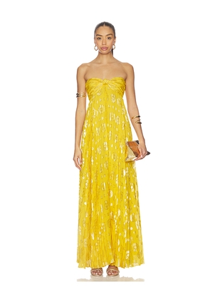 Alexis Soleil Dress in Yellow. Size M. Also in L, S, XL, XS.