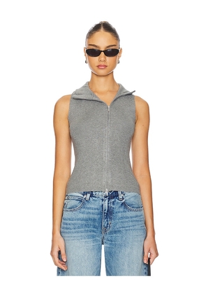 Geel Double Zip Vest in Grey. Size M. Also in XS, S, L, XL.