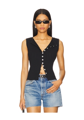 Free People Tilly Vest in Black. Size M. Also in L, S, XL, XS.