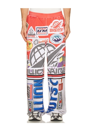 Billionaire Boys Club Fision Sweatpants in Red. Size L. Also in S, M, XL/1X.