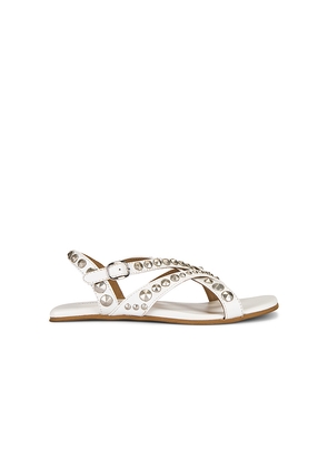 Jeffrey Campbell Xanthe Sandals in White. Size 7. Also in 6, 8, 9.