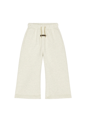 Fear of God ESSENTIALS Kids Flare Sweatpant in Grey. Size 4/5. Also in 2/3, 6/7.