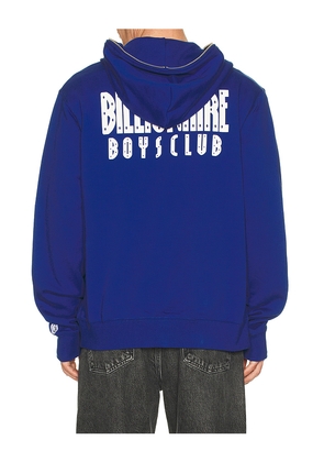 Billionaire Boys Club Astro Zip Hoodie in Blue. Size L. Also in S, M, XL/1X.