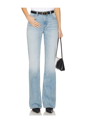 GRLFRND Danie Mid Rise Boot Jeans in Blue. Size 26. Also in 24, 28.