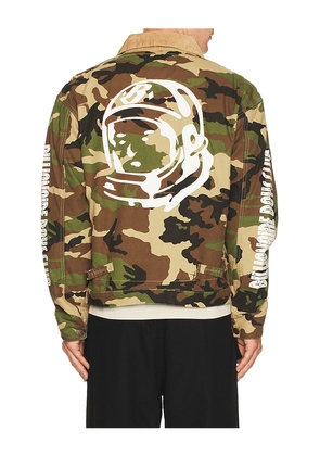 Billionaire Boys Club Starcast Jacket in Green. Size L. Also in S, M, XL/1X.