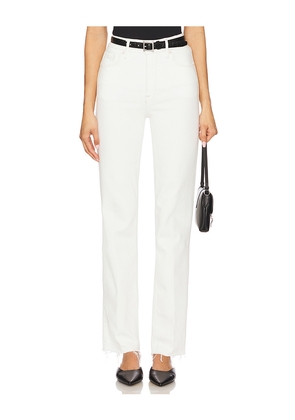 Good American Good Icon Straight Jeans in White. Size 14. Also in 2, 4, 12, 16, 18, 20, 22, 24.