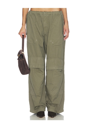 Alexander Wang Cargo Pant With Articulated Pockets in Army. Size M. Also in XS, S.