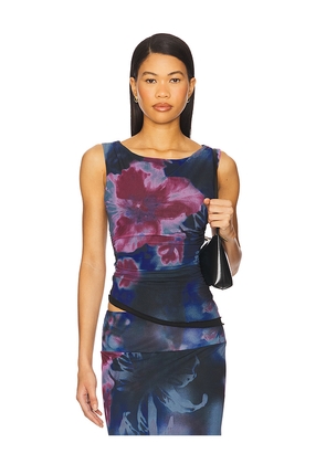 Free People Ash Knit Top in Blue. Size M. Also in XS.