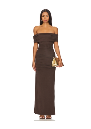 House of Harlow 1960 x REVOLVE Whittney Maxi Dress in Brown. Size M. Also in L, S, XL, XS, XXS.