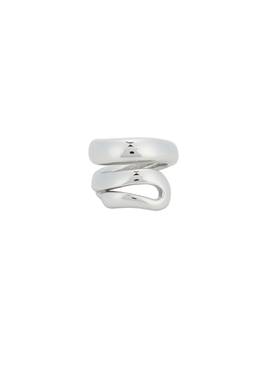 Jenny Bird Sees Ring in Metallic Silver. Size 7. Also in 6.
