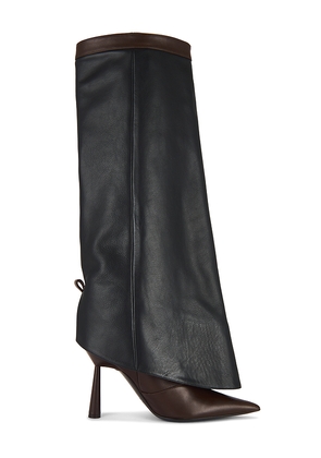 GIA BORGHINI Florence Boot in Black. Size 37.5. Also in 37.