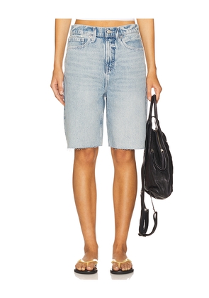 Good American Good Standard Bermuda Shorts in Blue. Size 4. Also in 8.